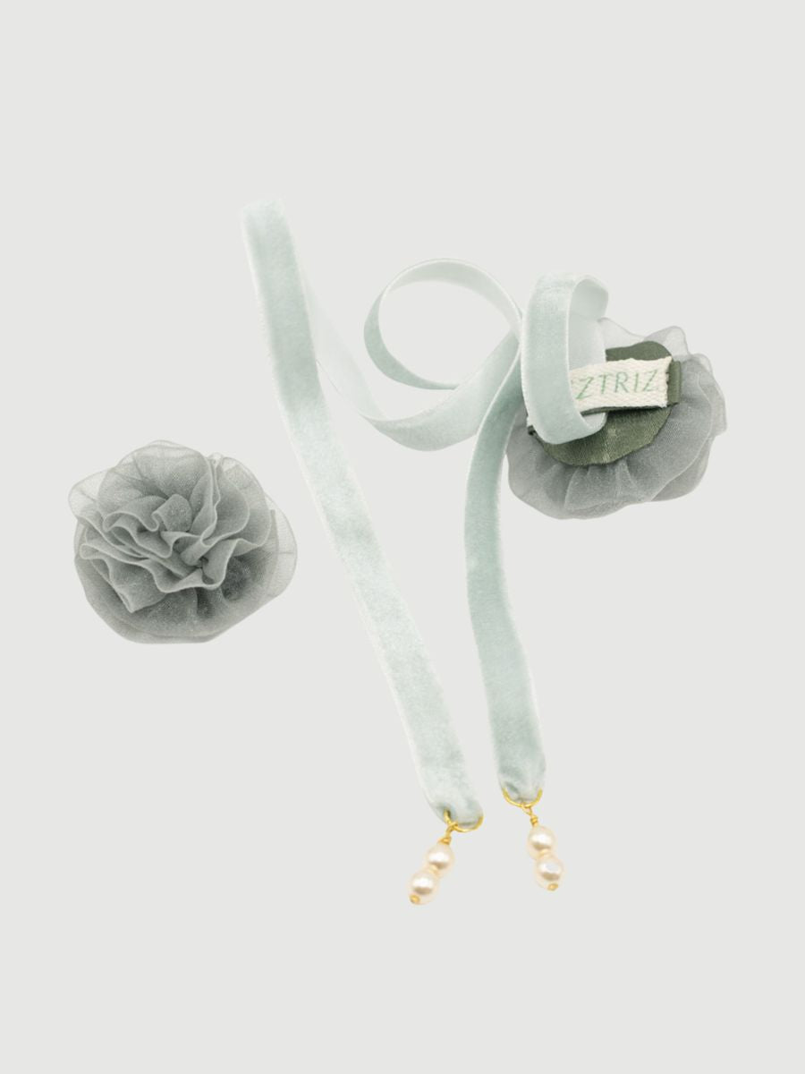 Apliques Gris Perla